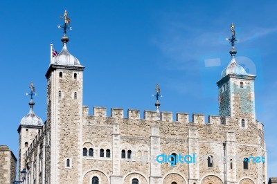 View Of The Tower Of London Stock Photo
