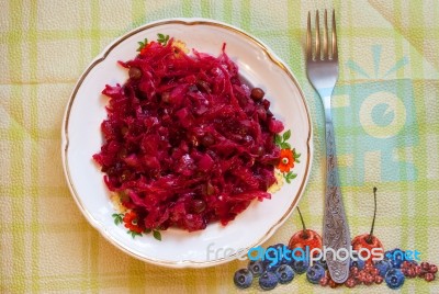 Vinaigrette Stock Photo