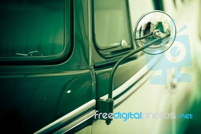 Vintage Car, Volkswagen Stock Photo