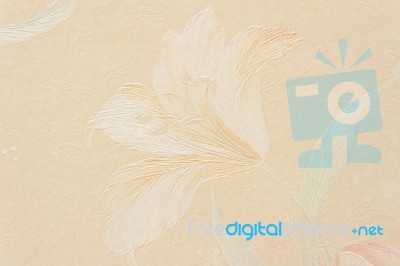 Vintage Pearl Pink Floral , Wallpaper Stock Photo