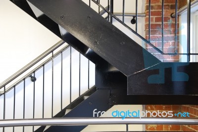 Vintage Staircase Stock Photo