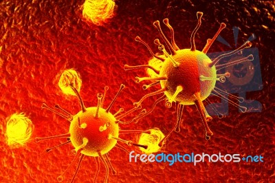 Virus Stock Image