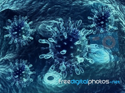 Virus Stock Image