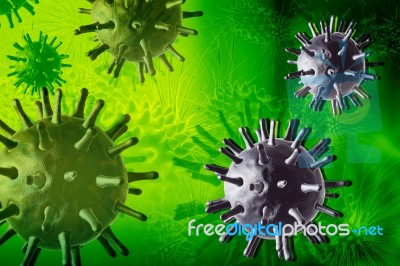 Virus Stock Image