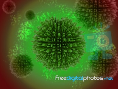 Virus  Stock Image