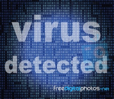Virus Detected Represents Trojan Antiviral And Threat Stock Image