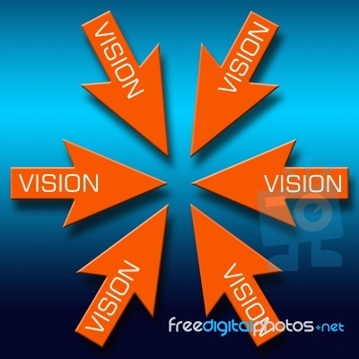 Vision Artwork Stock Image