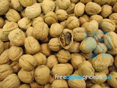 Walnuts Stock Photo