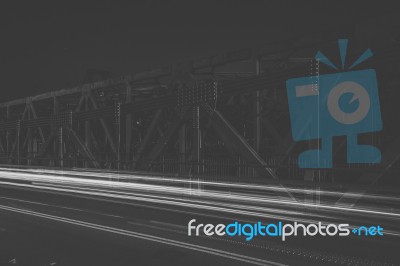 Walter Taylor Bridge In Brisbane Stock Photo