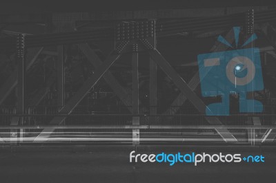 Walter Taylor Bridge In Brisbane Stock Photo