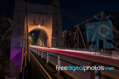 Walter Taylor Bridge In Brisbane Stock Photo