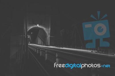Walter Taylor Bridge In Brisbane Stock Photo
