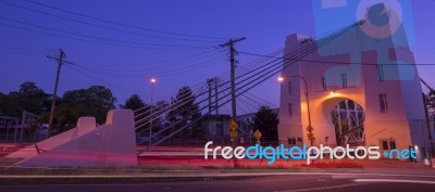 Walter Taylor Bridge In Brisbane Stock Photo