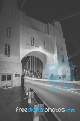 Walter Taylor Bridge In Brisbane Stock Photo