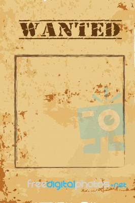 Wanted Poster Stock Image