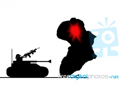 War Stock Image