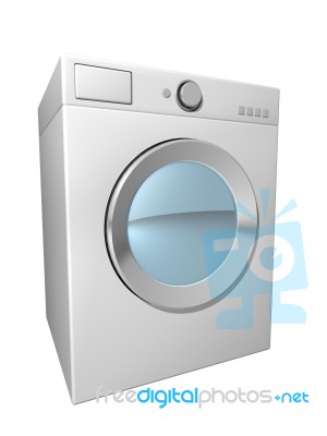 Washing Machine Stock Image