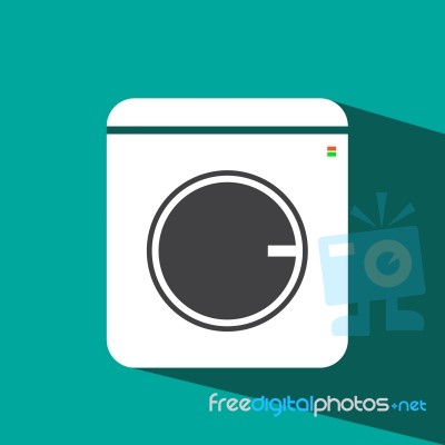 Washing Machine  Icon Stock Image