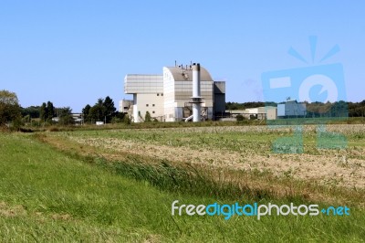 Waste Recycling Plant Stock Photo