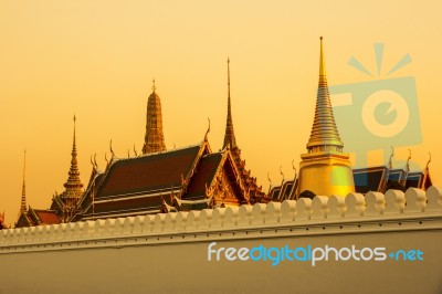 Wat Phra Kaew Stock Photo