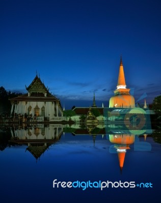 Wat Pra Thad Stock Photo