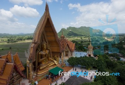 Wat Tham-sua Temple,thailand Stock Photo