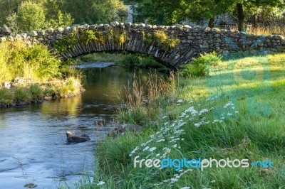 Watendlath Bridge Stock Photo