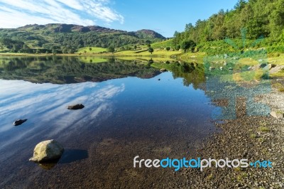 Watendlath Tarn Stock Photo