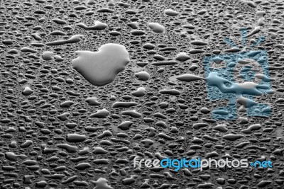 Water Droplets Stock Photo