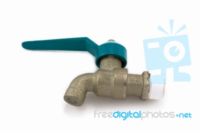 Water Faucet Stock Photo