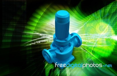 Water Pump Stock Image