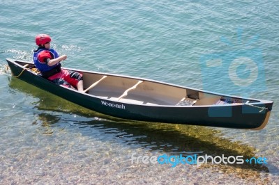 Water Sports At The Cardiff International White Water Centre Stock Photo