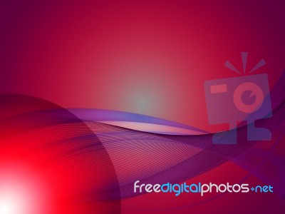 Wavy Red Background Shows Wavy Wallpaper Or Creation
 Stock Image