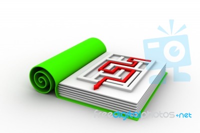 Way Out Of The Labyrinth Stock Image Way Out Of The Labyrinth Stock Image