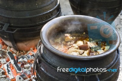 Wedding Cabbage Stock Photo