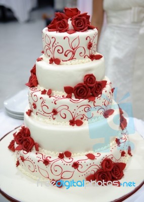 Wedding Cake Stock Photo