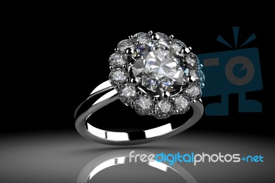 Wedding Ring Stock Image