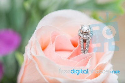 Wedding Ring Stock Photo