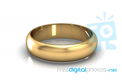 Wedding Ring  Stock Image