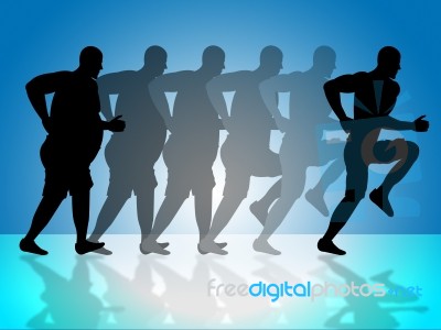 Weight Loss Represents Get Fit And Dietary Stock Image Weight Loss Represents Get Fit And Dietary Stock Image