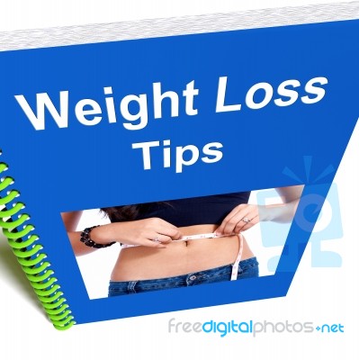 Weight Loss Tips Book Stock Image