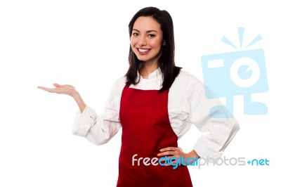 Welcome To Restaurant! Stock Photo