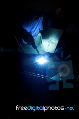 Welding Stock Photo