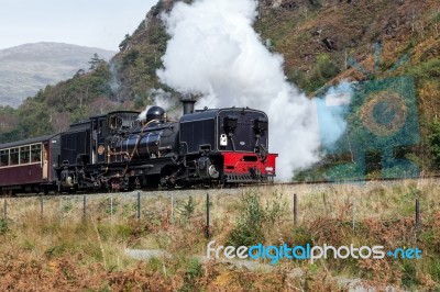 Welsh Highland Railway Stock Photo