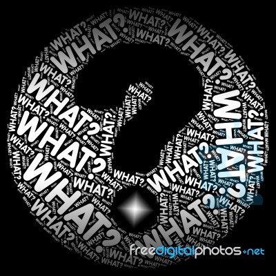 What Question Mark Represents Frequently Asked Questions Stock Image