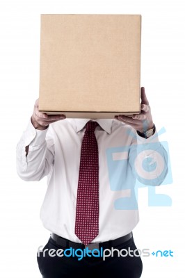 Where Do I Keep This Box Stock Photo