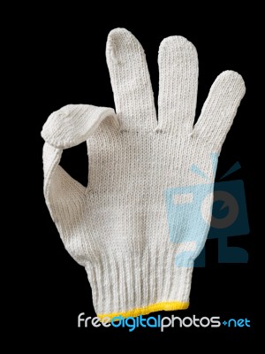 White Glove Stock Photo