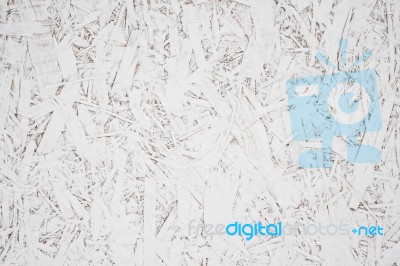 White Plywood Background Stock Photo