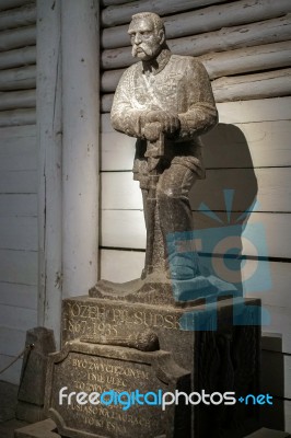 Wieliczka Salt Mine Near Krakow Stock Photo