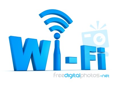 Wifi Symbol Stock Image